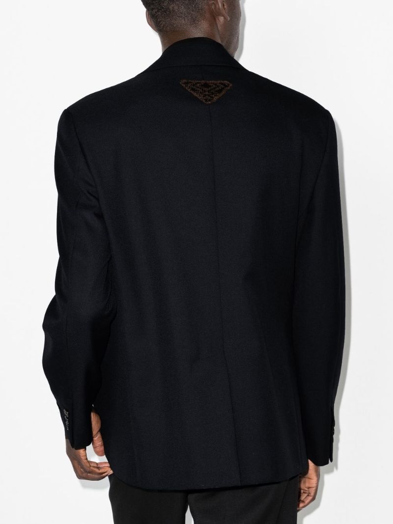 Single-breasted Wool Blazer