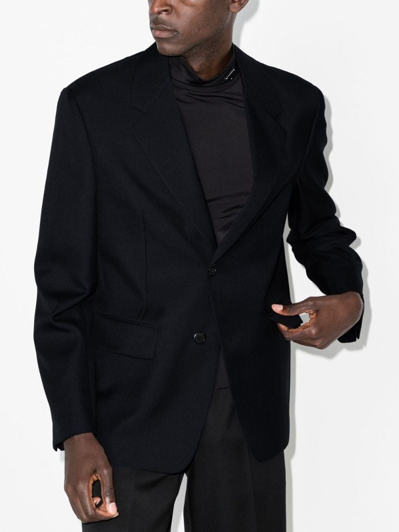 Single-breasted Wool Blazer