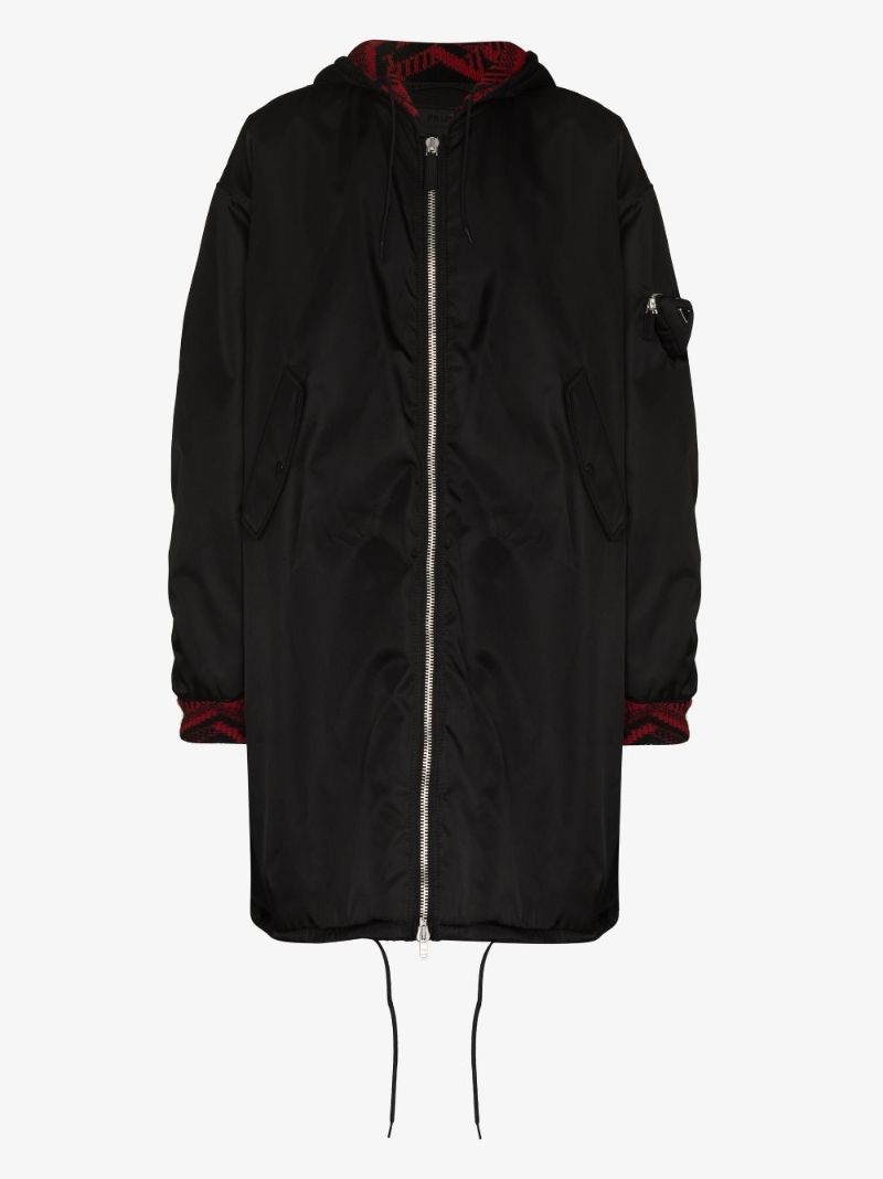 Re-nylon Hooded Parka Coat