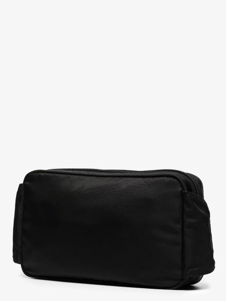 Black Re-nylon Logo Cross Body Bag