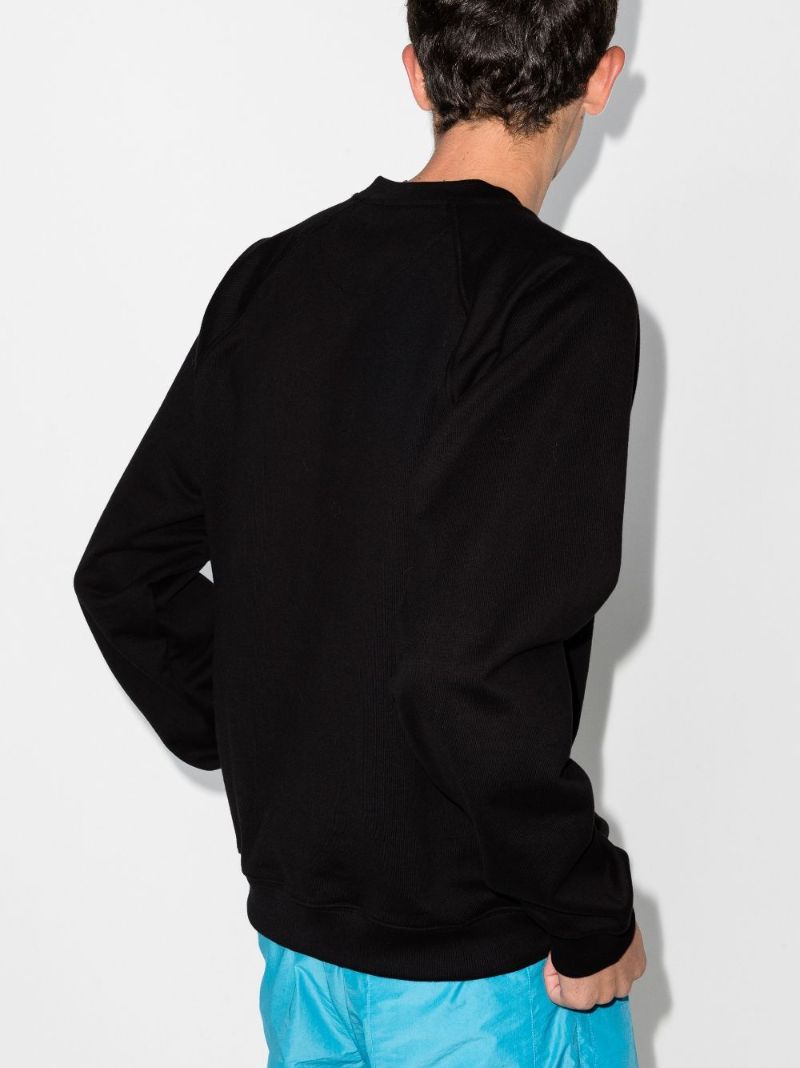 Logo Print Cotton Sweater