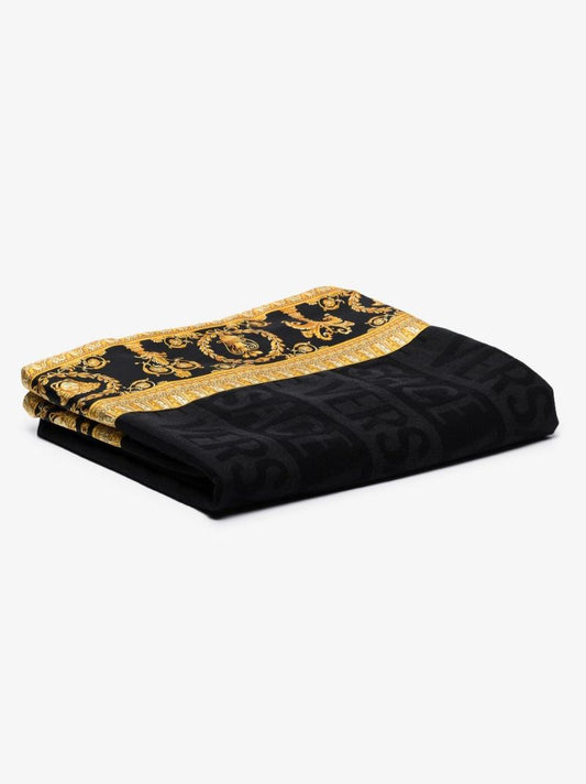 Black I Love Baroque Blanket