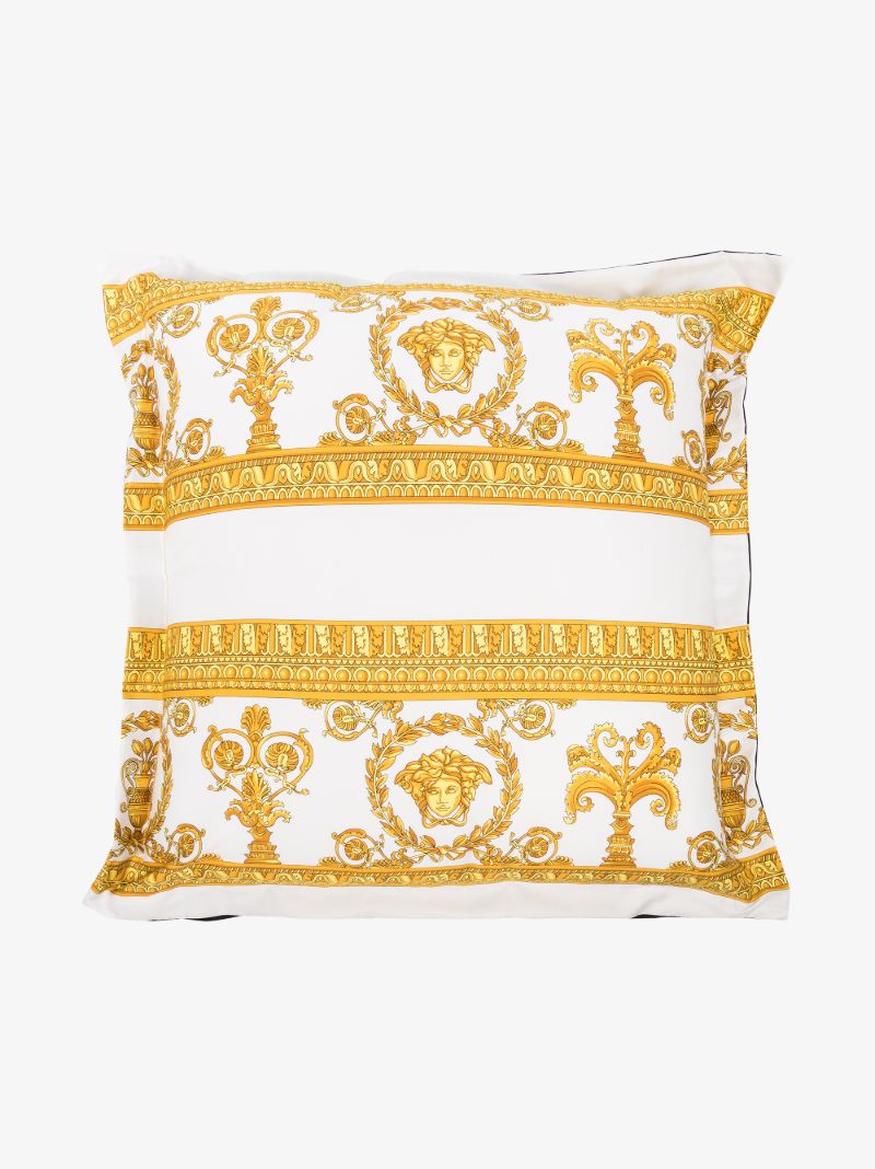 Black and White I Love Baroque Reversible Cushion