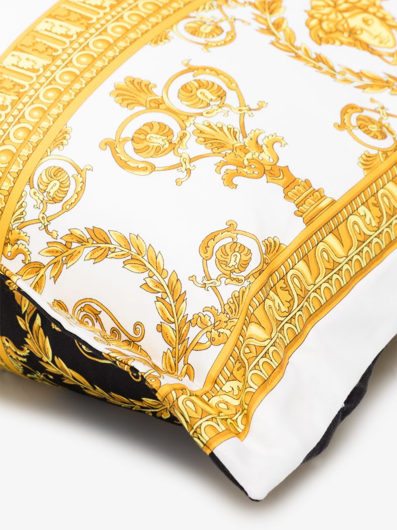 Black and White I Love Baroque Reversible Cushion