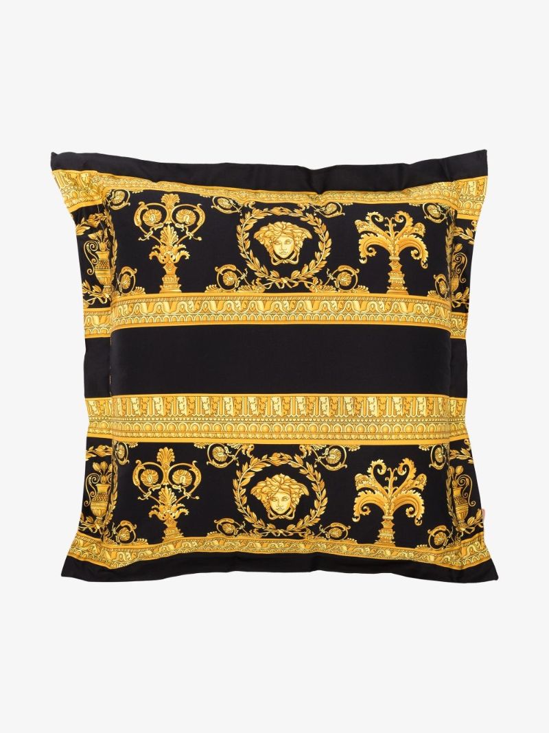 Black and White I Love Baroque Reversible Cushion
