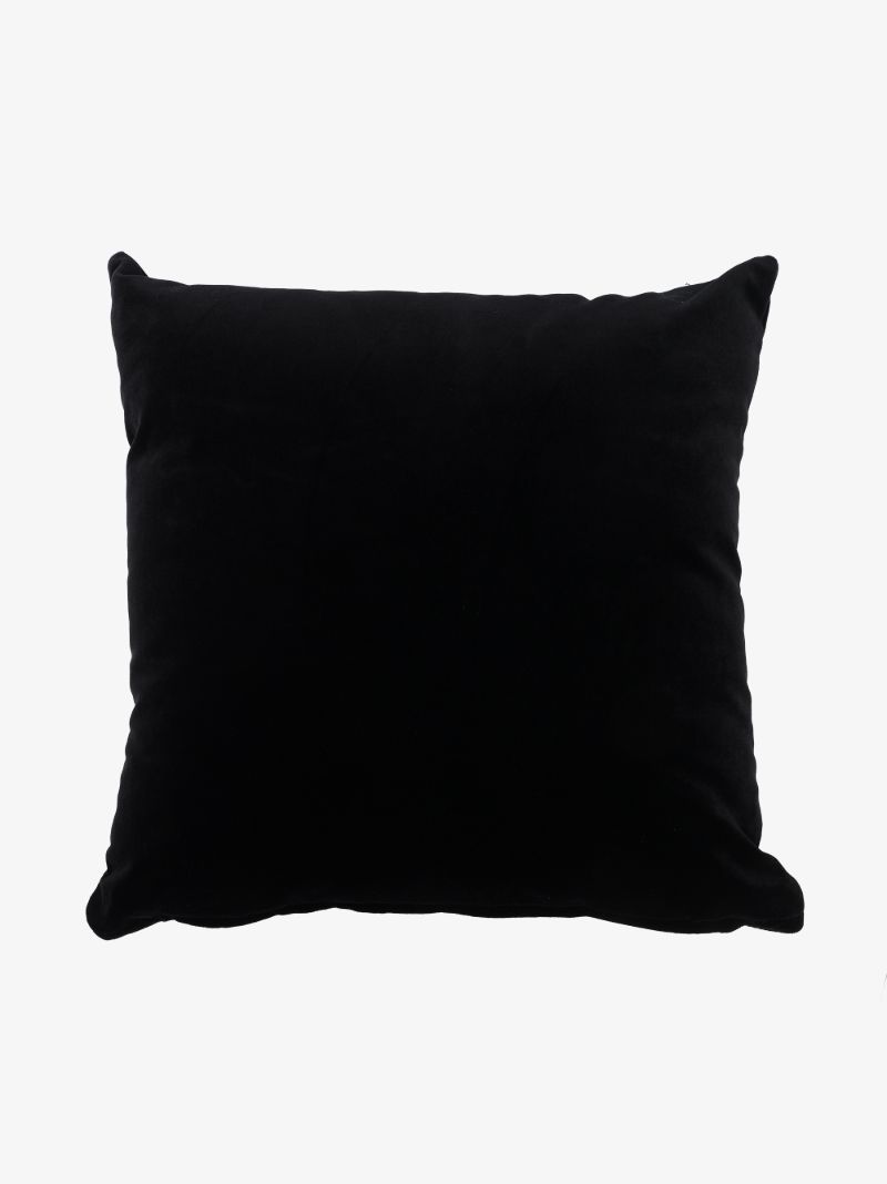 Black Medusa Studded Cushion