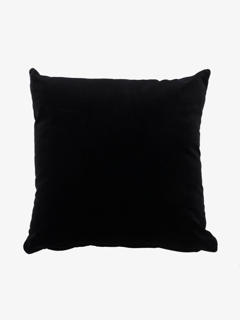 Black Medusa Studded Cushion