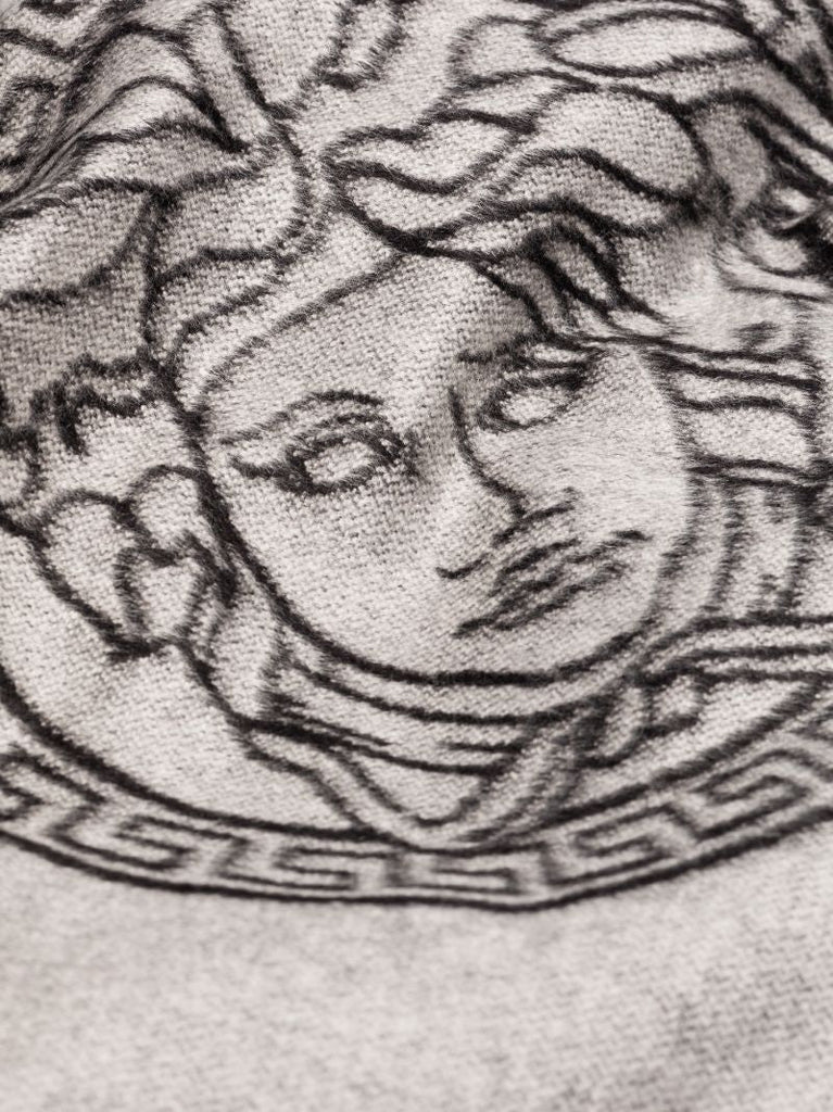 Grey Greca Blanket