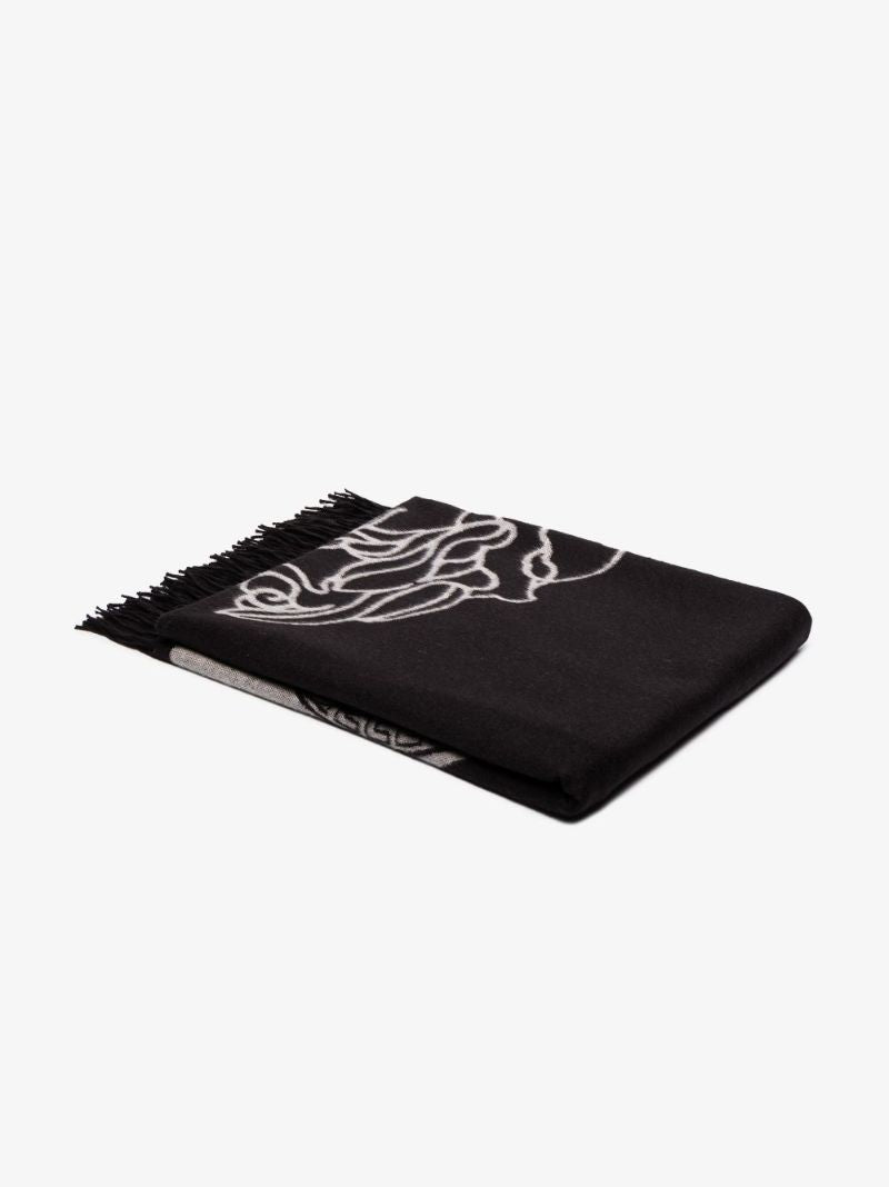 Grey Greca Blanket