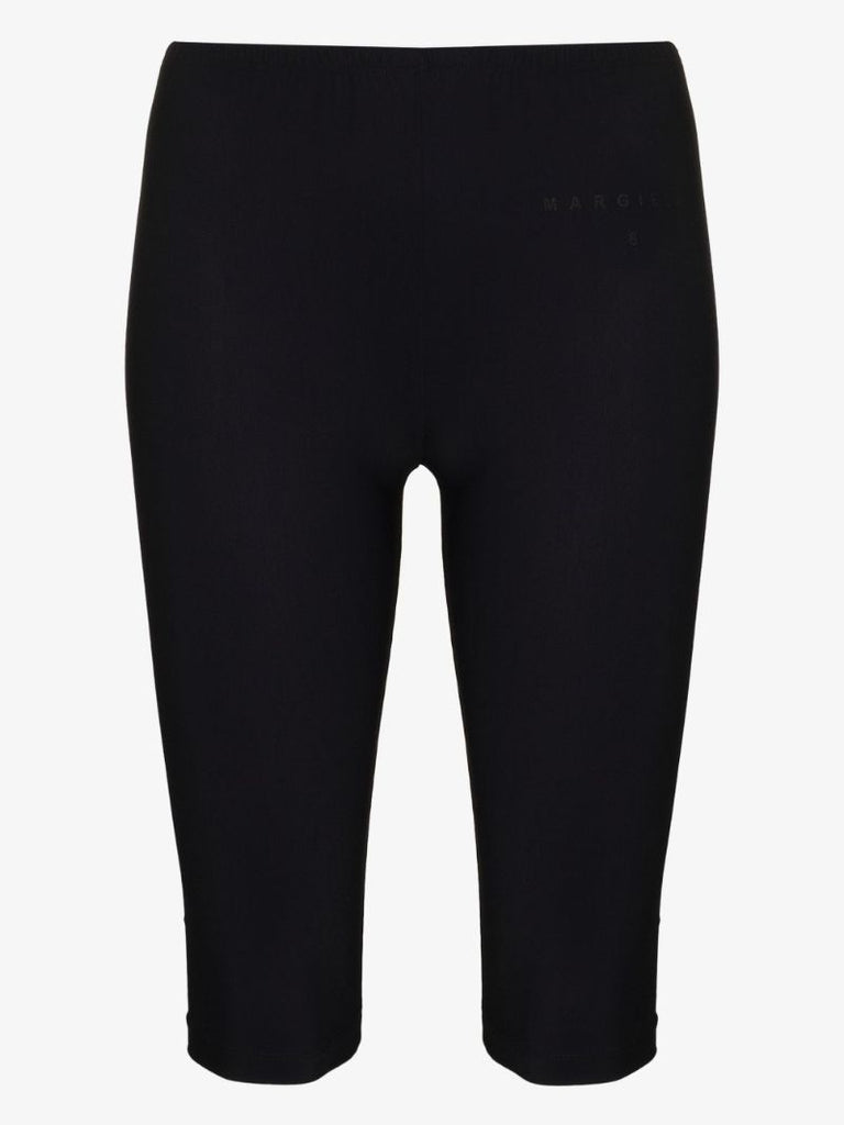 Tonal Logo Print Cycling Shorts