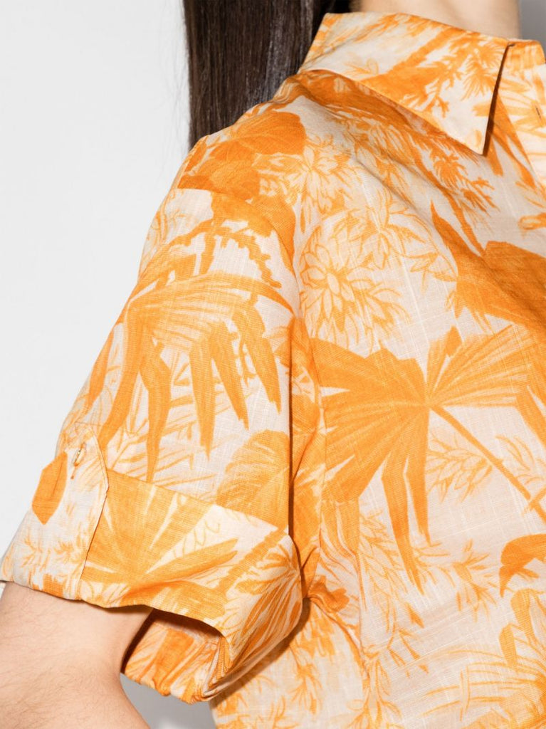 Mae Printed Cotton Shirt