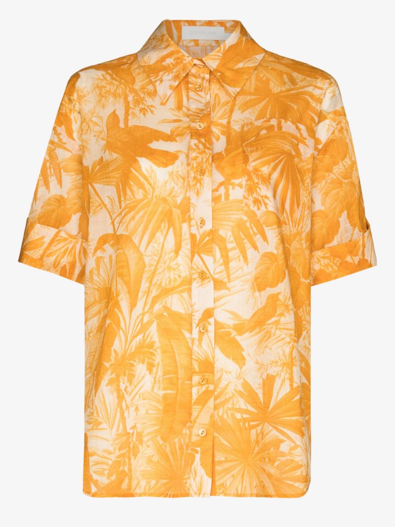 Mae Printed Cotton Shirt