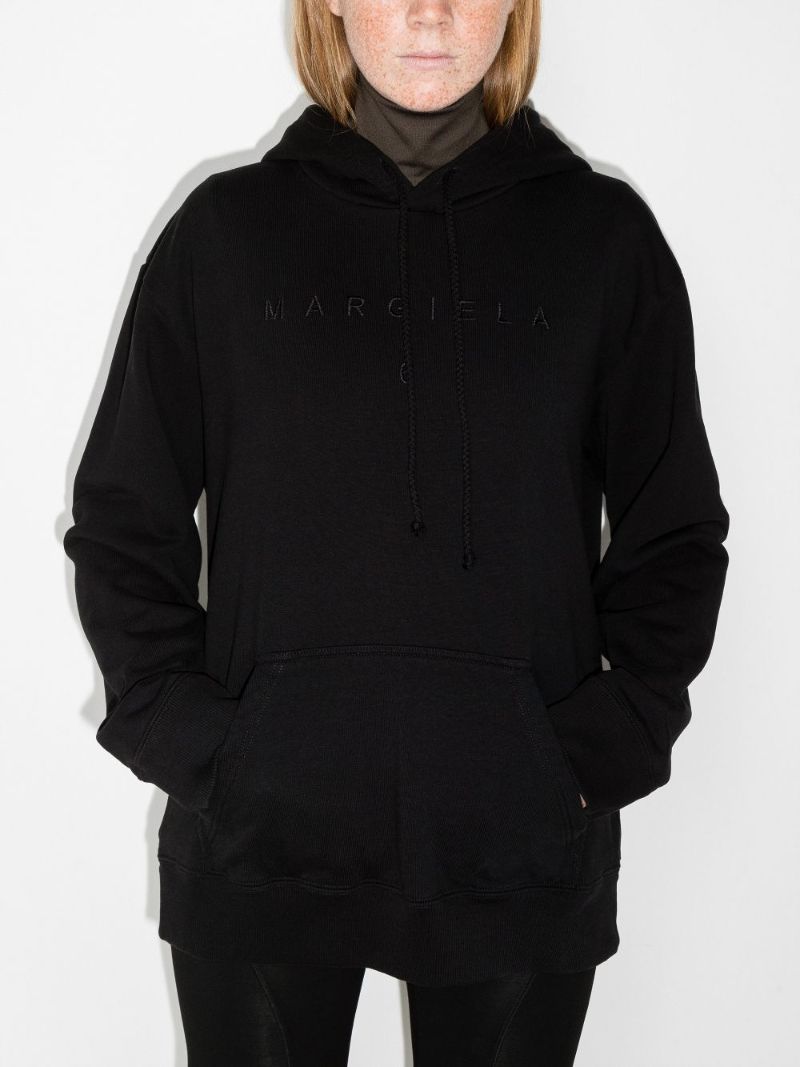 Embroidered Logo Hoodie