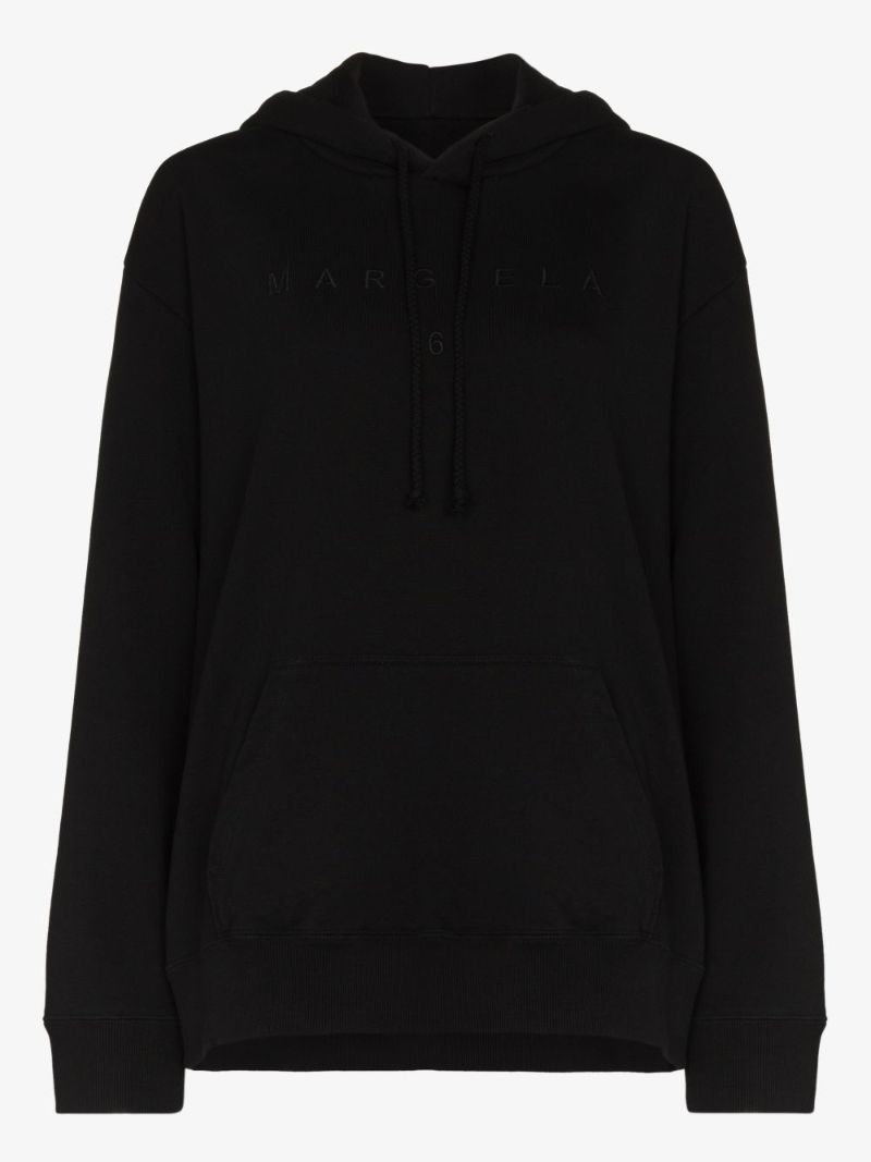 Embroidered Logo Hoodie