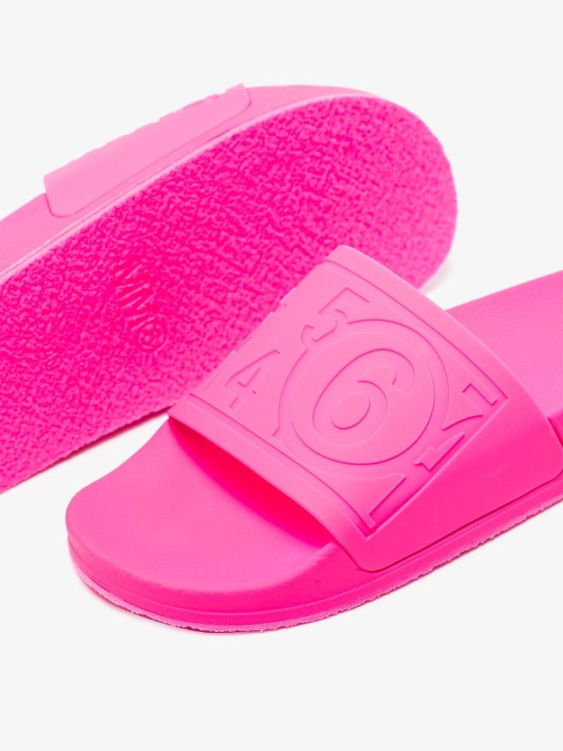 Pink Numbers Logo Slides