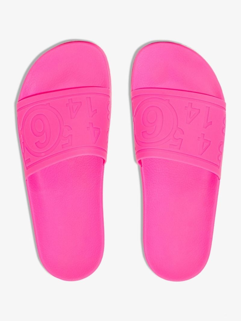 Pink Numbers Logo Slides