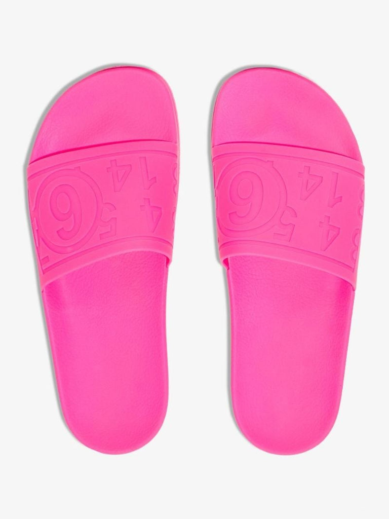 Pink Numbers Logo Slides