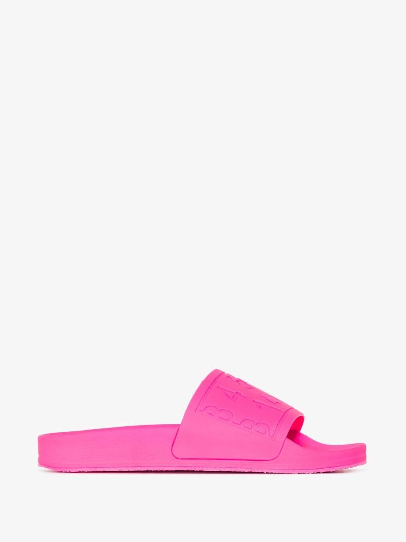 Pink Numbers Logo Slides