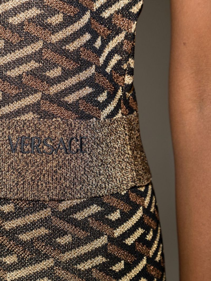 La Greca Knitted Sweater Vest