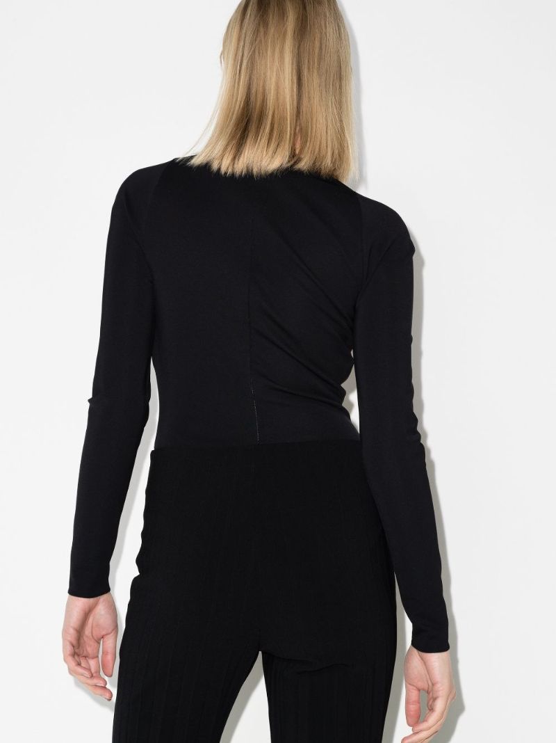 Sweetheart-neck Bodysuit