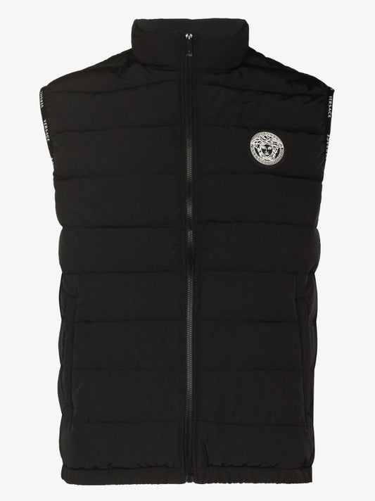 Medusa Logo Padded Gilet