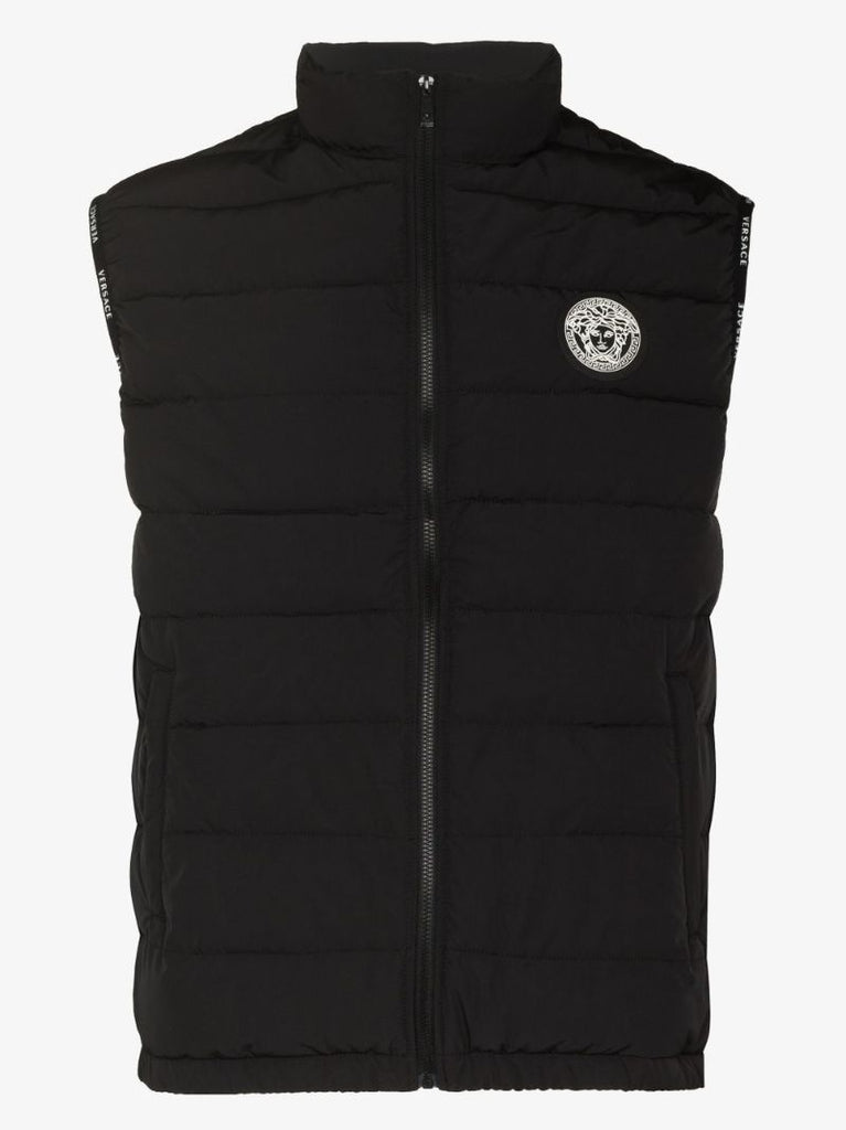 Medusa Logo Padded Gilet