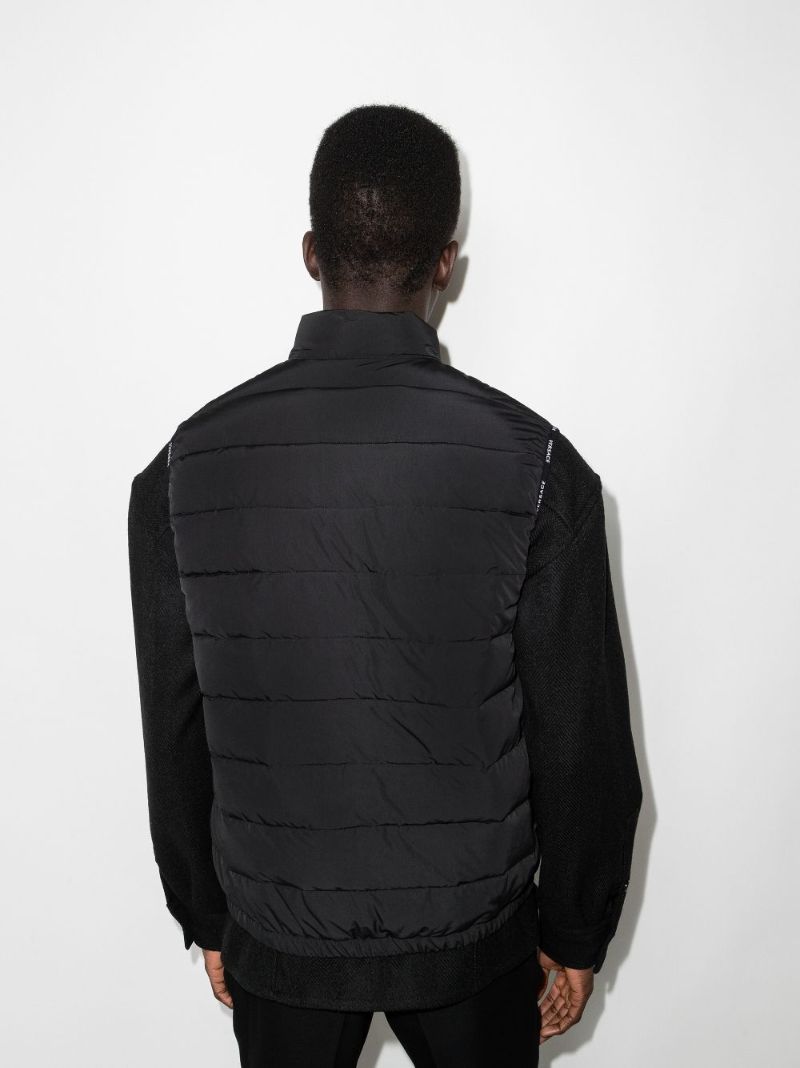 Medusa Logo Padded Gilet