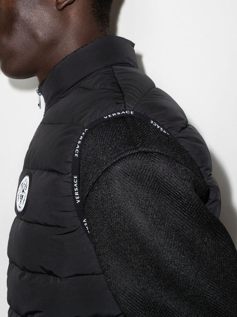 Medusa Logo Padded Gilet