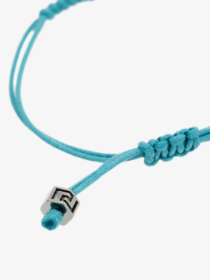 Blue Medusa Braided Bracelet