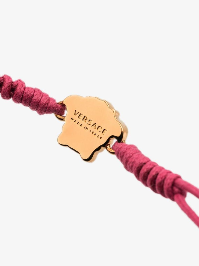 Pink  Medusa Braided Bracelet