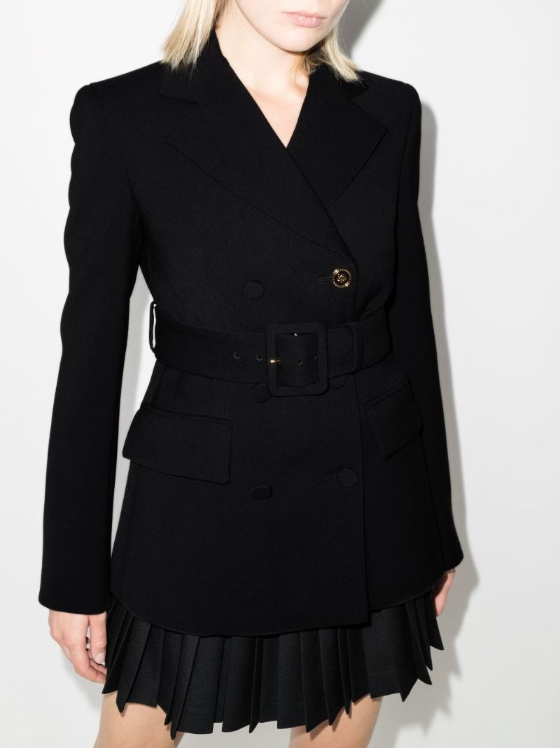 Double-breasted Wool Blazer