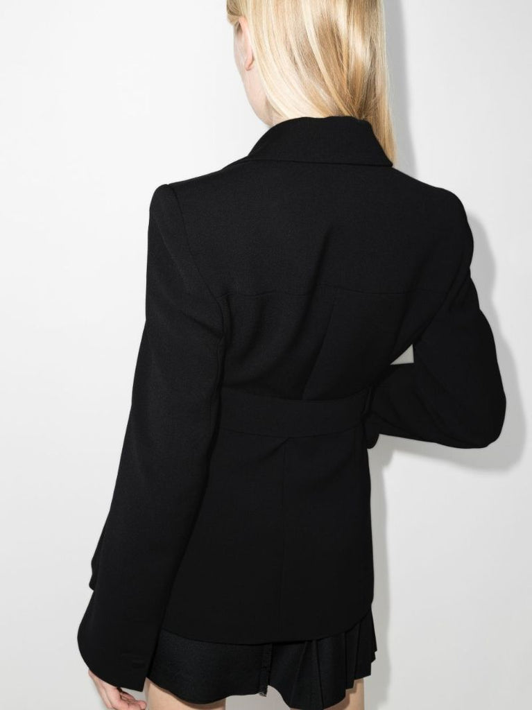 Double-breasted Wool Blazer