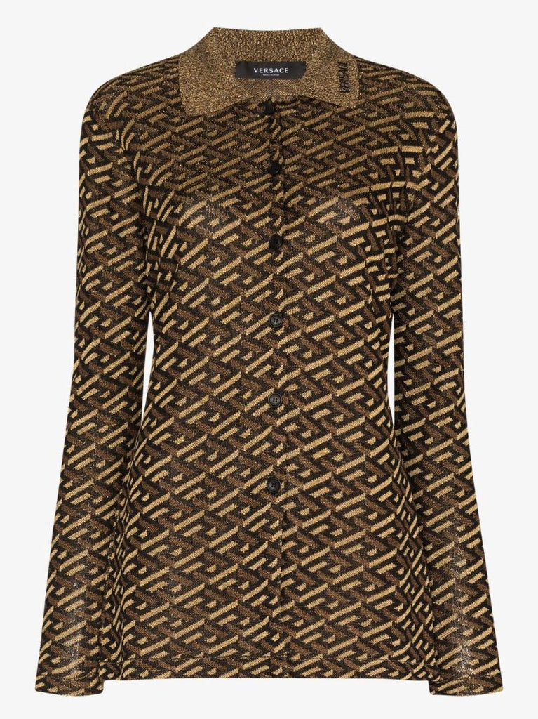 La Greca Knitted Shirt