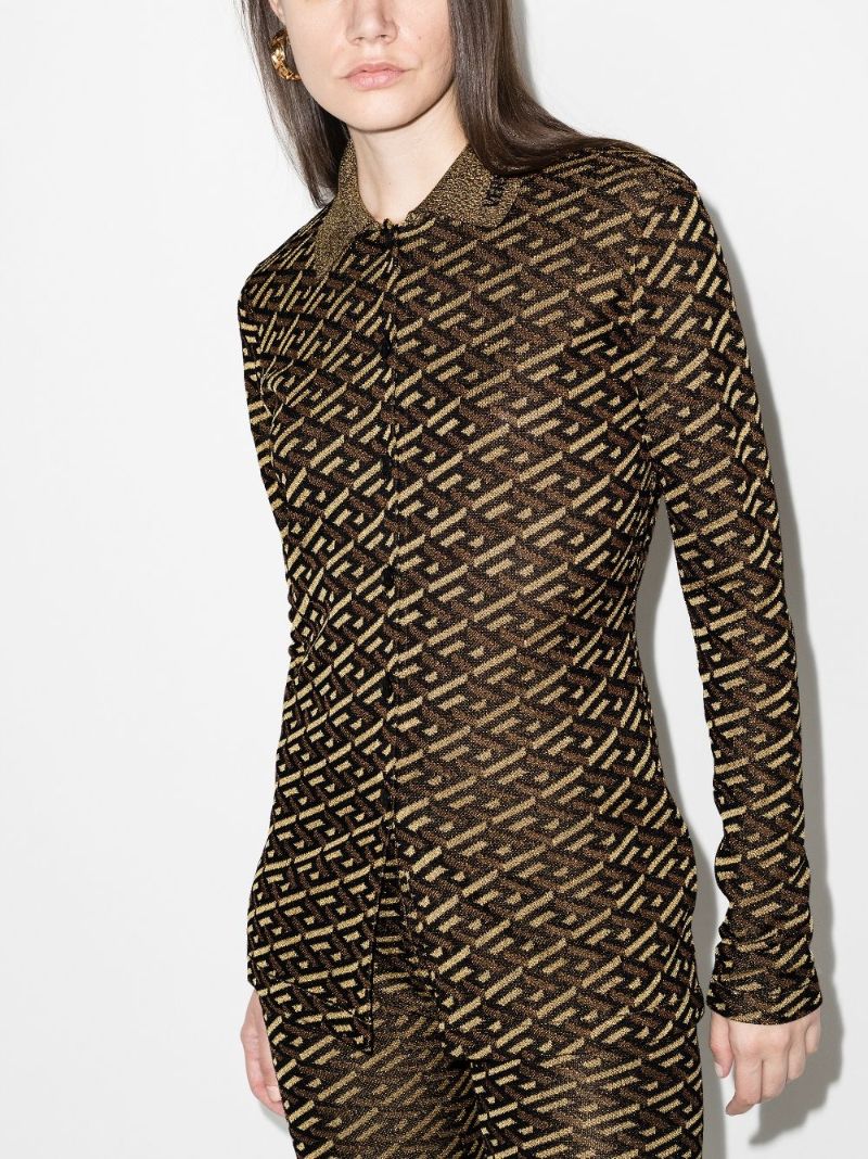 La Greca Knitted Shirt