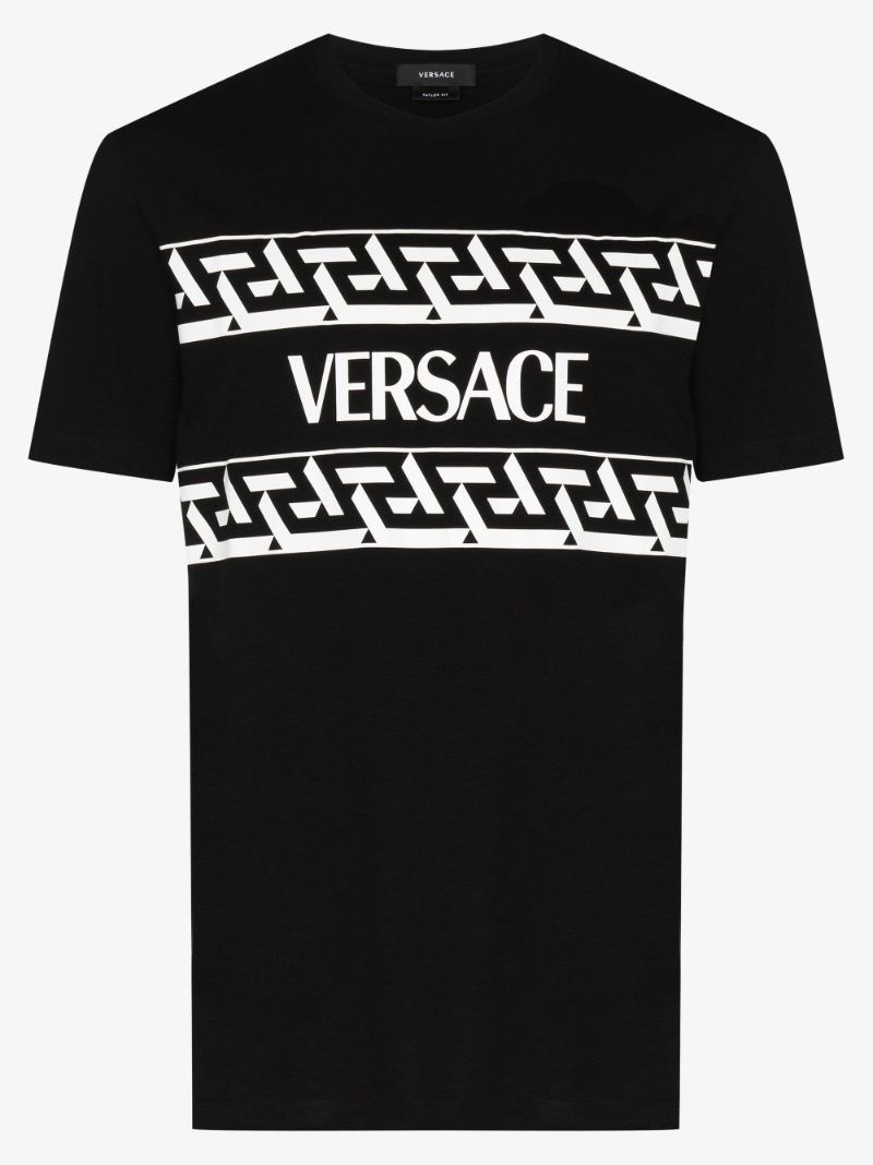 Chain Logo Print T-shirt