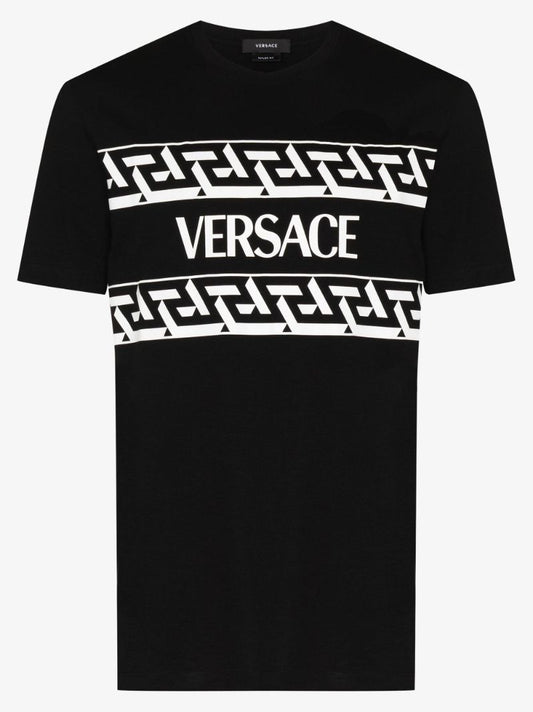 Chain Logo Print T-shirt