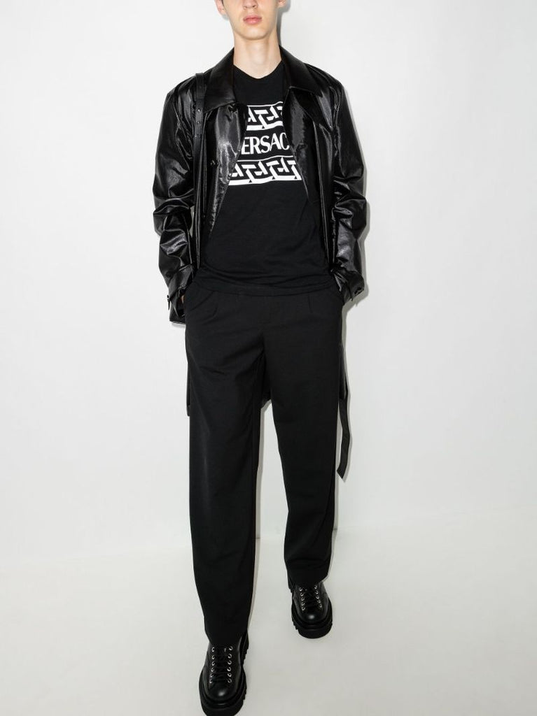 Chain Logo Print T-shirt