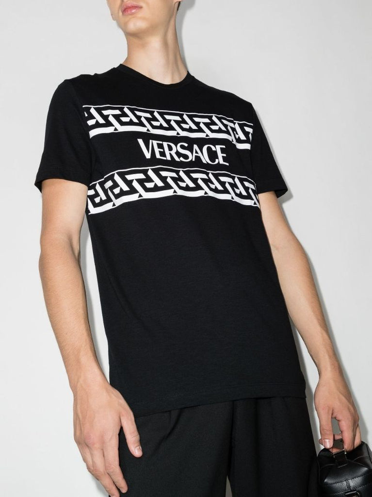 Chain Logo Print T-shirt