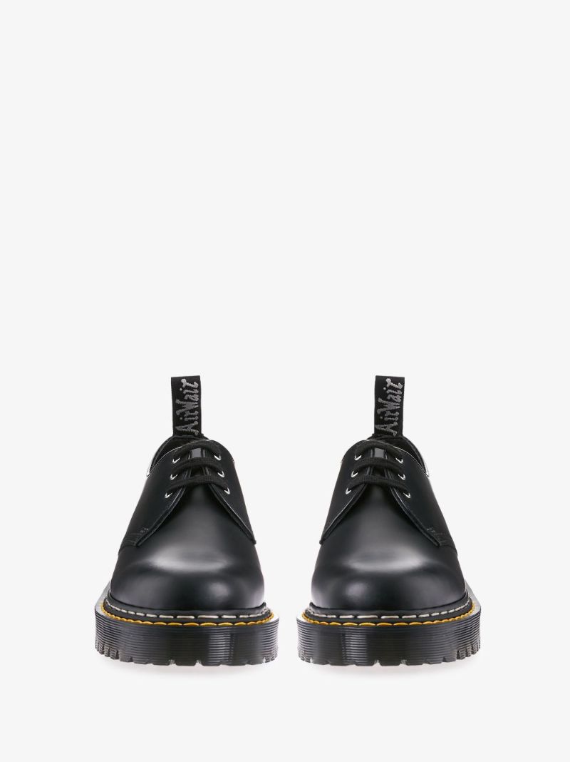 X Dr. Martens Black Bex Leather Brogues