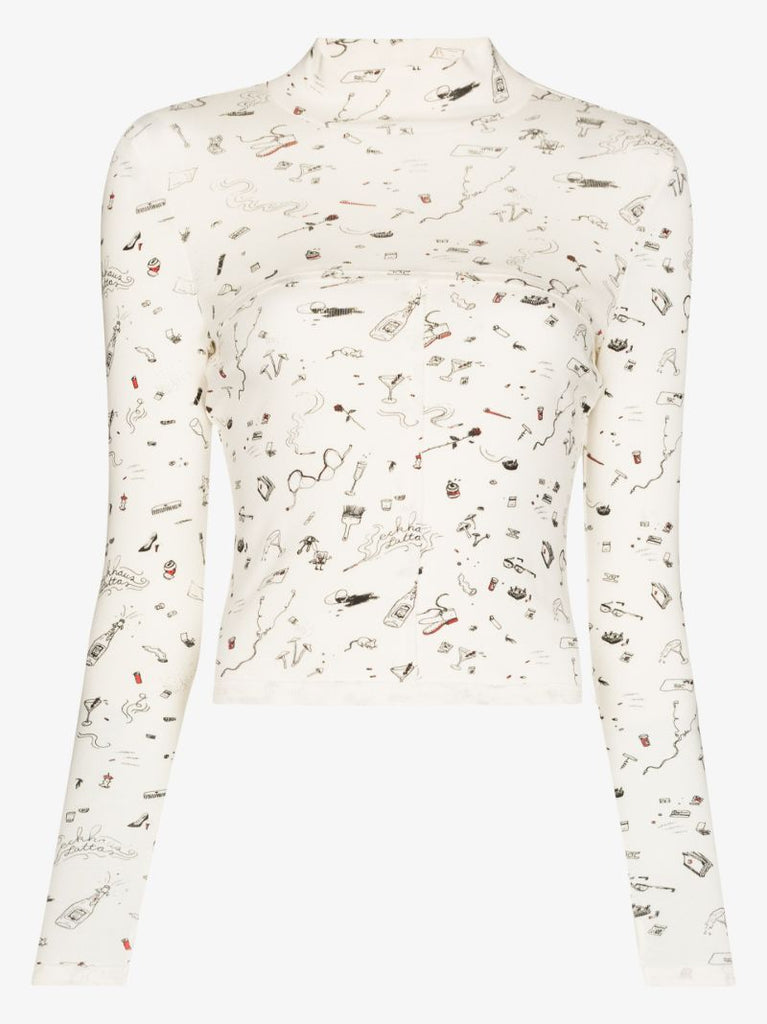 Lapped Baby Printed T-shirt