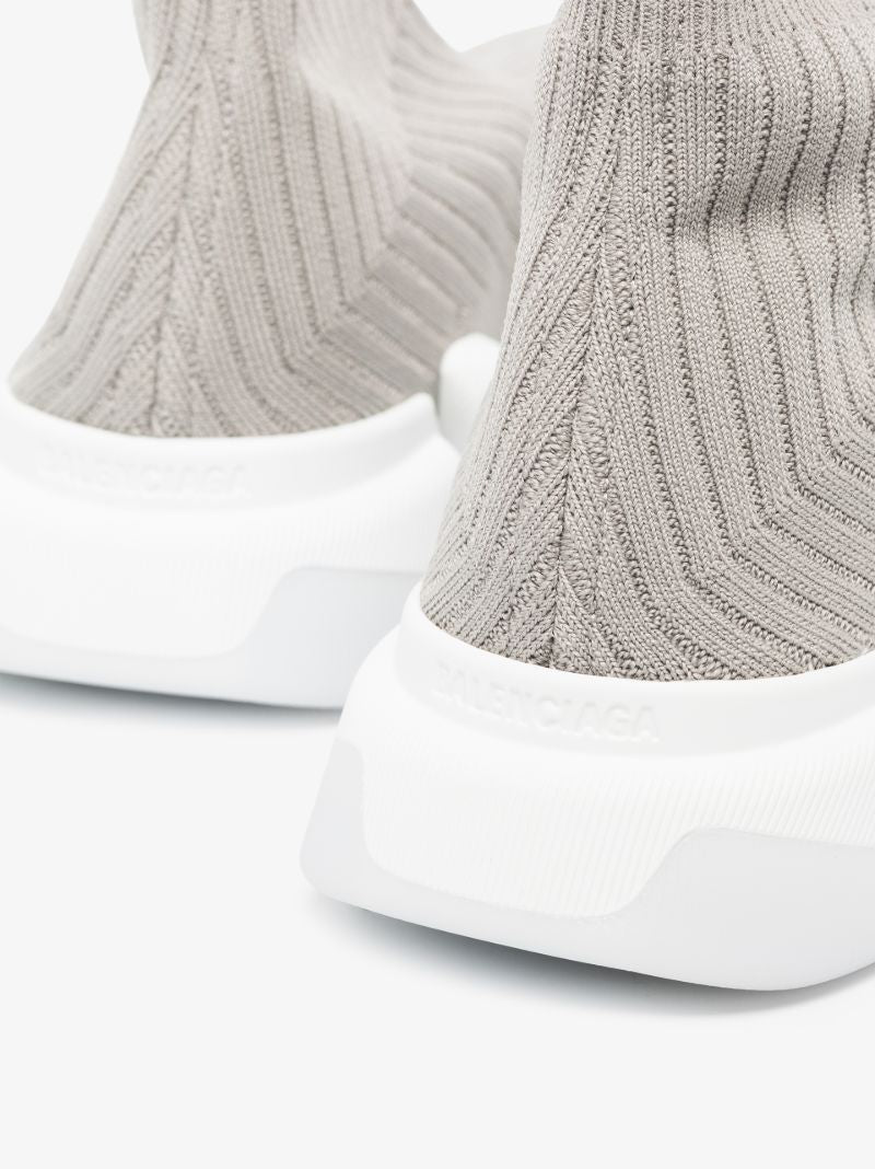 Grey Speed 2.0 Sock Sneakers