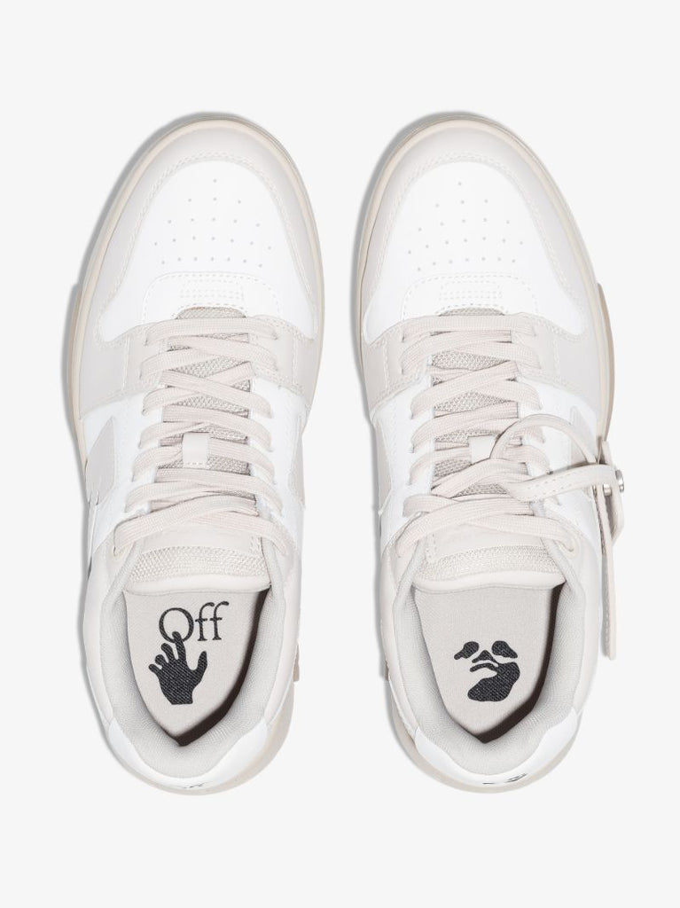 White Out of Office Leather Sneakers