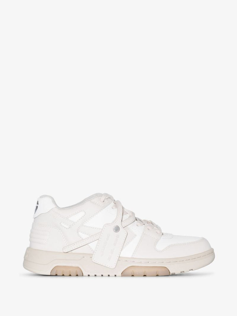 White Out of Office Leather Sneakers