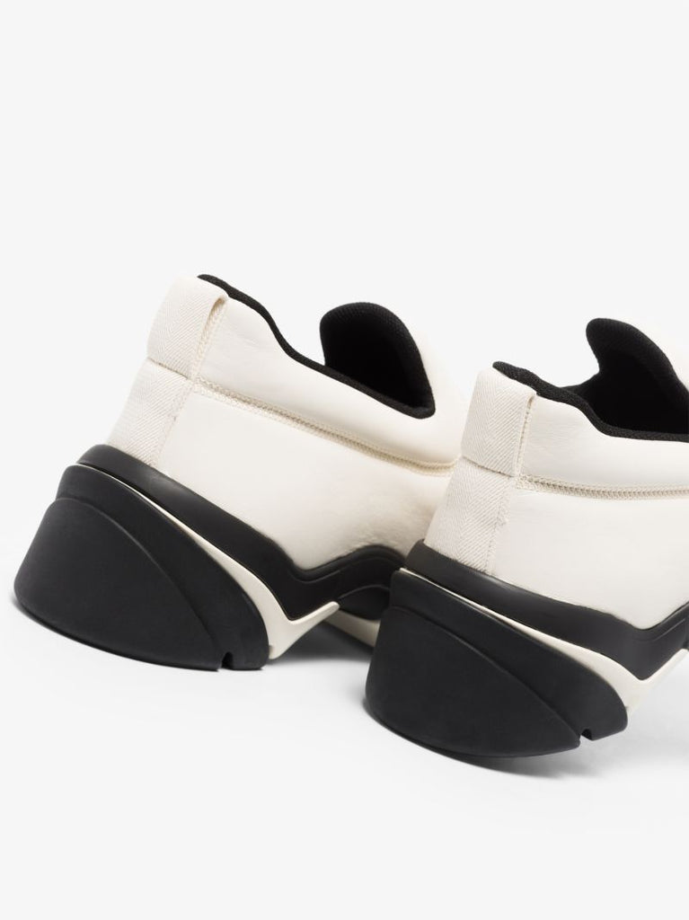 Neutral Lagoon Low Top Leather Sneakers