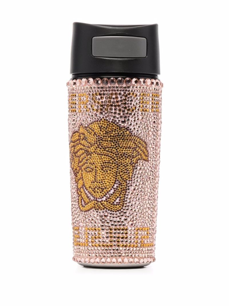 Pink Crystal Medusa Travel Mug