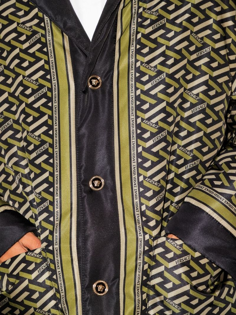 Smiling Medusa Padded Jacket