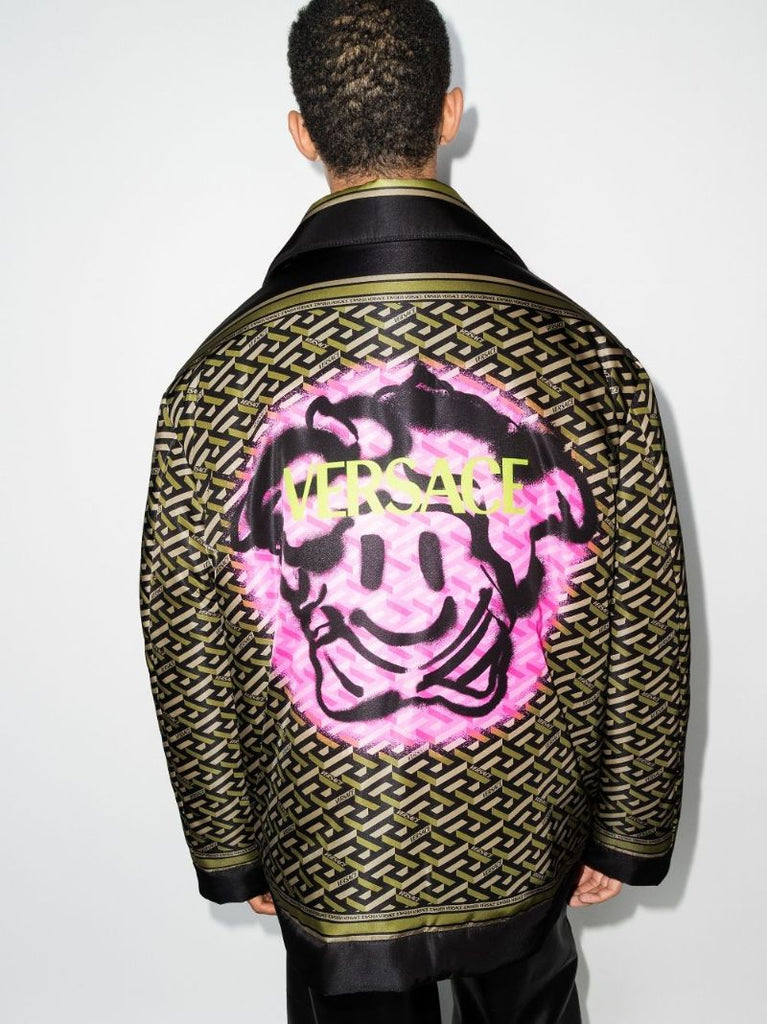 Smiling Medusa Padded Jacket