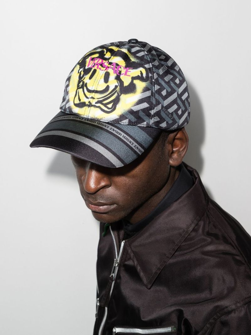 Grey Medusa Tag Baseball Cap