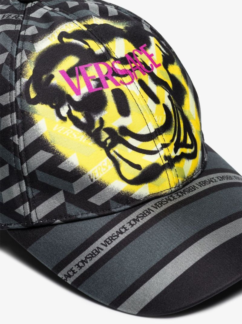 Grey Medusa Tag Baseball Cap