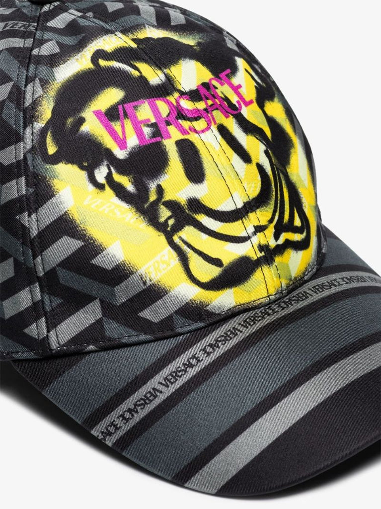 Grey Medusa Tag Baseball Cap